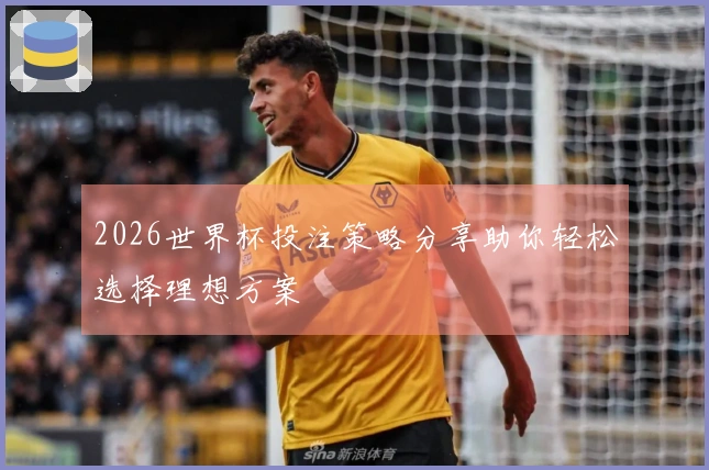 2026世界杯投注策略分享助你轻松选择理想方案