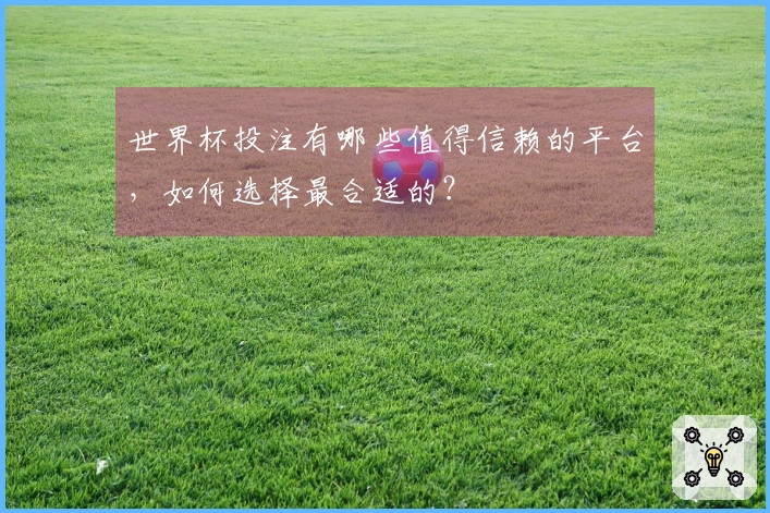 世界杯投注有哪些值得信赖的平台，如何选择最合适的？